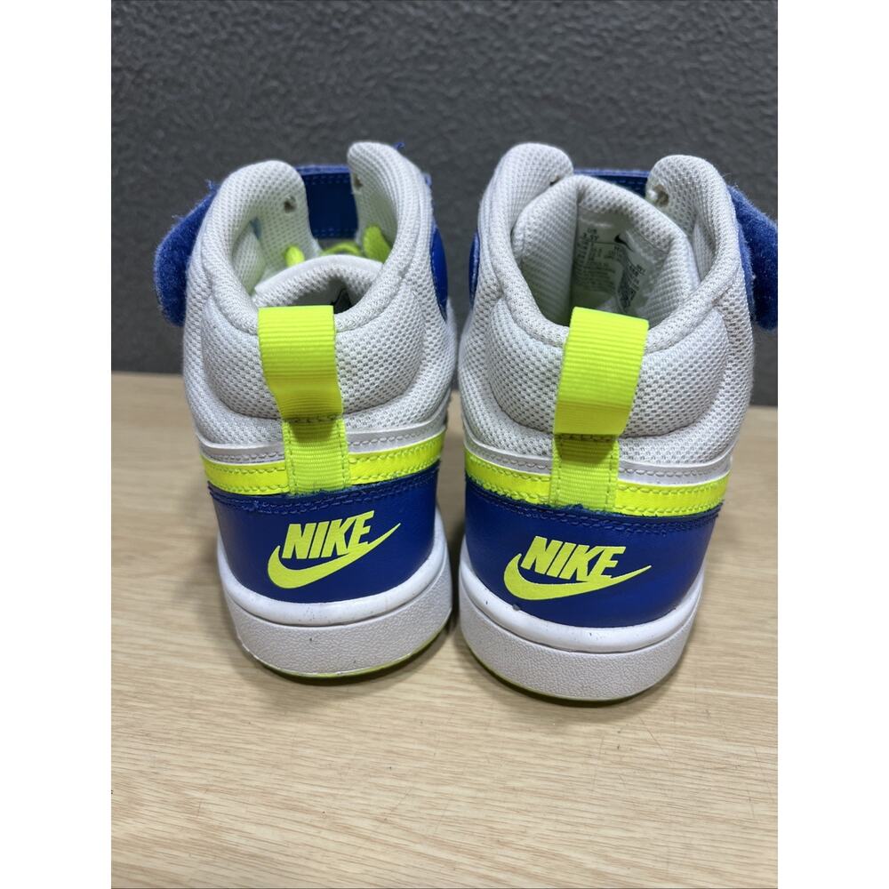 Nike Court Borough Low 2 SE Grade School Kids' Shoes Astronomy Blue Size 3.5Y - Picture 5 of 10